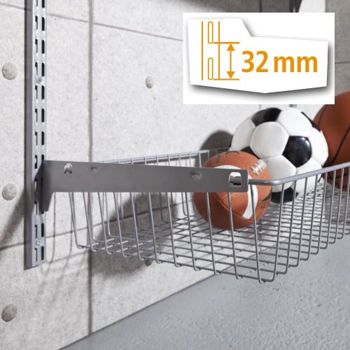 Wand Raster Wandregal Raster 32 - gebar Ihr Ausstatter für Heim, Geschäft und Mehr