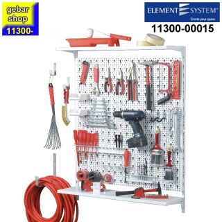 Organizer 3 Werkzeug Halter Set 72 teilig weiß Element System