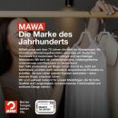 MAWA Klammern-Halter Clip K30 D, weiß