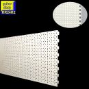 (B-Ware) Tegometall Rückwand Rundlochung L125 H40...