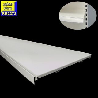 (B-Ware) Tegometall Regal Fachboden L125  T37 juraweiß