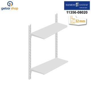 Regal Set OFFICE 3.1 weiß T20 RS32 Element System