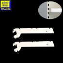 (B-Ware) Tegometall Regal Konsolenpaar 2H  T25...