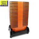 Verkaufskorb Set87 orange 20 Körbe + Korbsammelwagen