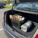 Einkaufskorb 28 Liter in schwarz mit zwei Tragegriffe