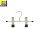 MAWA Klammern-Halter Superclip K17 DG, schwarz