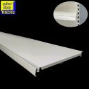 (B-Ware) Tegometall Regal Fachboden L125  T30 juraweiß