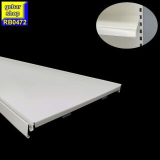 (B-Ware) Tegometall Regal Fachboden L66,5  T47 juraweiß