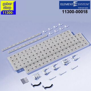 Werkzeug-Aufhängeset 1 Regal 800x400 weißalu Element System