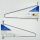 Drahtleiter Bausatz 2 Basics 180x300 weißalu Element System