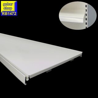 (B-Ware) Tegometall Regal Fachboden L100  T47 juraweiß