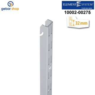 Hängeschiene H 730 weißalu glatt gekürzt RA 32 Element System