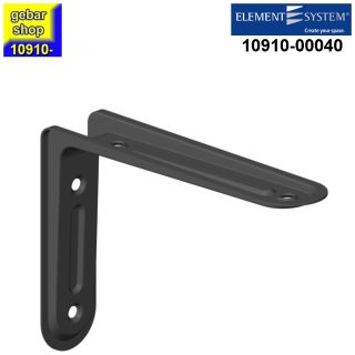 Metall Konsole Arena 80x120 mm schwarzmatt Element System