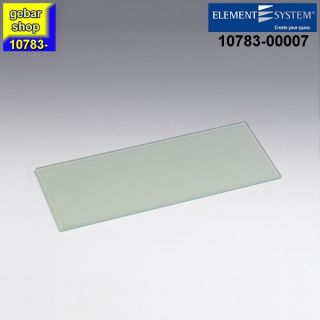 (B-Ware) Element System Regal Glasboden STD 600x200 satiniert