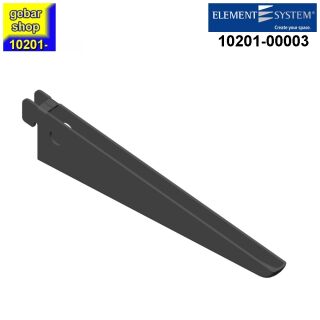 (B-Ware) Element System Classic 50 U-Träger mit Loch T 170 schwarz