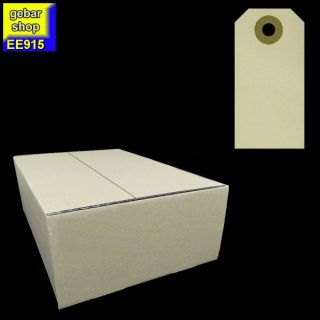 Manila Etiketten 50x100 mm Pappöse 6 mm 1.000 Stück/Karton