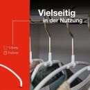 MAWA Metall Kleiderbügel Economic 40 P weiß