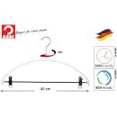 MAWA Metall Kleiderbügel Economic 40 PK weiß