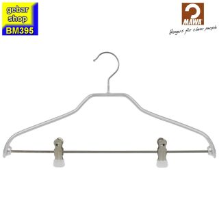 MAWA Kleiderbügel Silhouette 45 FK, silberfarben