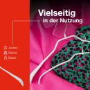MAWA Metall Kleiderbügel Bodyform 42 L weiß