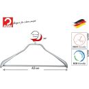 MAWA Metall Kleiderbügel Bodyform 42 LS, silberfarben