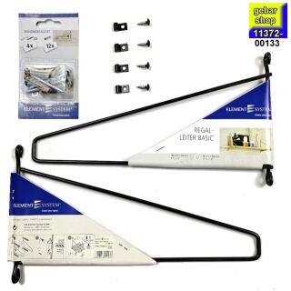 Drahtleiter Bausatz 3 Basics 180x300 schwarz Element System