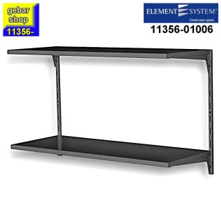 Regal Set OFFICE 2 RS50 schwarzmatt Element System