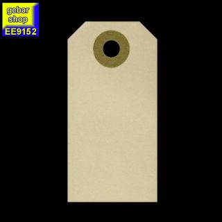 Manila Etiketten 50x100 mm Pappöse 6 mm 200 Stück/PG