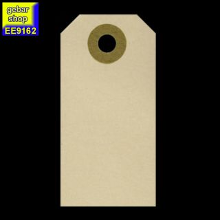 Manila Etiketten 60x120 mm Pappöse 6 mm 200 Stück/Karton