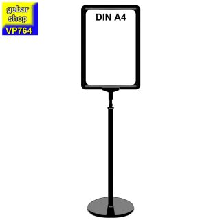 Plakatständer Set7 Rahmen DIN A4 schwarz