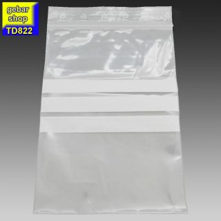Druckverschlussbeutel Stempelfeld 220x310mm VE 1.000 Stk