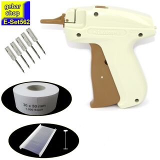 Heftpistole E-Set562 Arrow 9F, 5 Nadel 1000 Fäden 35 + Etiketten 30x50