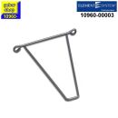 4x Basics Drahtleiter Regal 180x300 silberfarben  Element...