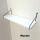 4x Basics Drahtleiter Regal 180x300 silberfarben  Element System