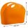 Shopping Bag Einkaufstasche in orange mit zwei Tragegriffe