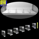 Fachbodenaufteilung Set70 für Tego glasklar 6-teilig H6