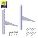 Regal Bausatz DESIGN 1 mit Halbrundschienen RS50...
