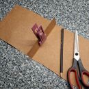2x Universal Klammer Clip für Samt-Kleiderbügel & Mehr, schwarz