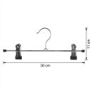 gebar Metall Klammerbügel M 30 Clip 2x Spitze schwarz