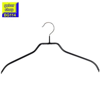 gebar Metall Kleiderbügel Classic M 40 schwarz S-M