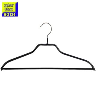 gebar Metall Kleiderbügel Classic MS 40 schwarz S-M Steg
