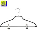 gebar Metall Kleiderbügel Classic MK 40 schwarz S-M...