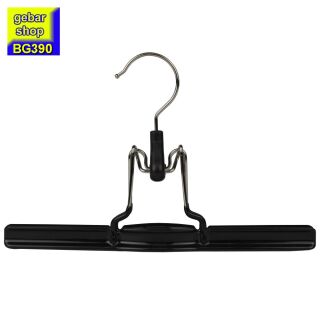 gebar Metall Kleiderbügel Hosenspanner M 26 schwarz