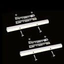 (B-Ware) Tegometall Gondelstirnrahmen Set H200 - 240  L66,5 juraweiß