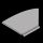 (B-Ware) Tegometall Regal Fachboden IE RD T47 weißaluminium