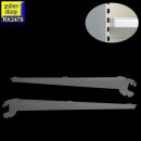 (B-Ware) Tegometall Regal Winkelkonsolen T47...