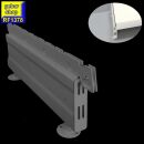 (B-Ware) Tegometall Regal Fußteil H16  T37...