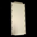 Tegometall Rückwand glatt AE 90° L16  H30 juraweiss