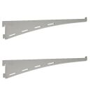 2x Mehrzweck Träger T 300 weißalu  Element...