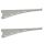 2x Mehrzweck Träger T 300 weißalu  Element System Classic Easy RA50